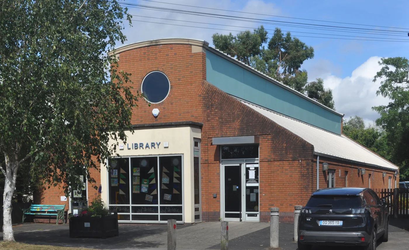 Balsall Common Library on Kenilworth Road, one of the three branches getting Open Plus.