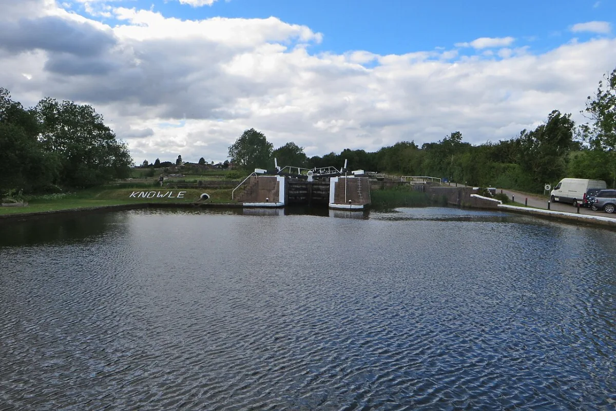 Knowle Locks on the Grand Union Canal, the best free walk in the borough